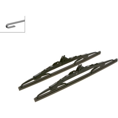 340 BOSCH Wischerblatt 3397118700 340 BOSCH Wischerblatt 3397118700