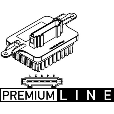 Regler, Innenraumgebläse ABR 59 000P Regler, Innenraumgebläse ABR 59 000P