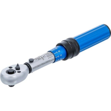 BGS Drehmomentschlüssel Abtrieb Außenvierkant 6,3 mm (1/4 ) 1 - 6 Nm 2824