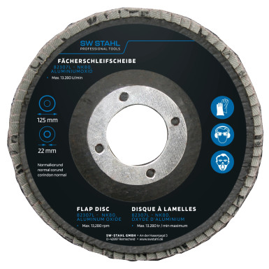 SW-Stahl Schleifscheibe, Durchmesser 125 mm 82307L