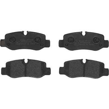 BREMBO Bremsklötze HA P 50 126 BREMBO Bremsklötze HA P 50 126