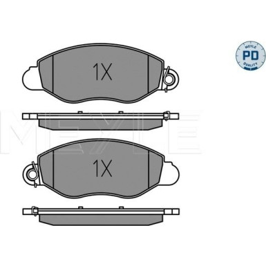 Bremsbelagsatz Ford P. Transit 00- (P.Nap¨D)Ohne Sensor 025 234 3418/PD Bremsbelagsatz Ford P. Transit 00- (P.Nap¨D)Ohne Sensor 025 234 3418/PD