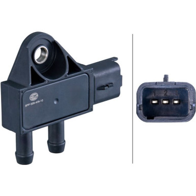 HELLA Sensor, Abgasdruck 6PP 009 409-101 HELLA Sensor, Abgasdruck 6PP 009 409-101
