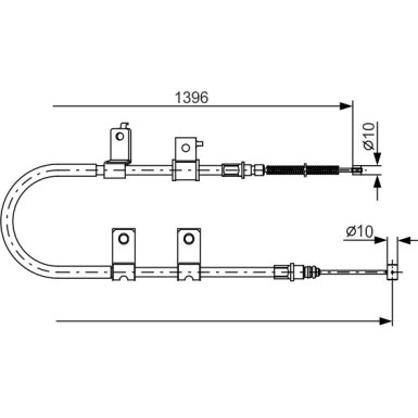 Handbremsseil re 1987482083 Handbremsseil re 1987482083