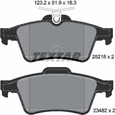 Bremsbelagsatz Peugeot T. 508 10 Q+ 2521801 Bremsbelagsatz Peugeot T. 508 10 Q+ 2521801
