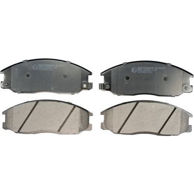 DENCKERMANN Bremsbeläge B110971 DENCKERMANN Bremsbeläge B110971