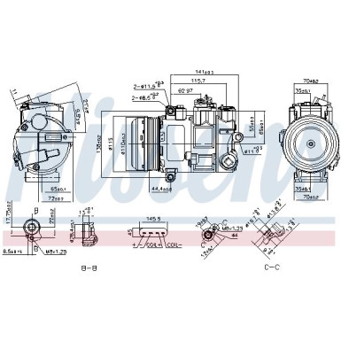 Kompressor PKW 890696