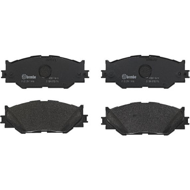 BREMBO Bremsklötze VA P 83 074 BREMBO Bremsklötze VA P 83 074