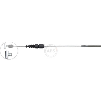 A.B.S. Handbremsseil Seilzug Festellbremse K12881 A.B.S. Handbremsseil Seilzug Festellbremse K12881