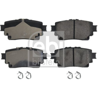 FEBI BILSTEIN Bremsbelagsatz, Scheibenbremse 180223 FEBI BILSTEIN Bremsbelagsatz, Scheibenbremse 180223