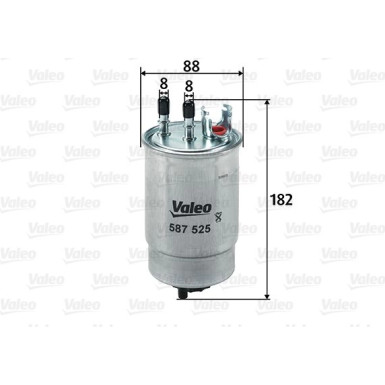VALEO Kraftstofffilter 587525