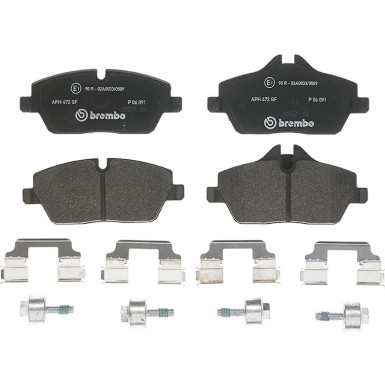 BREMBO Bremsklötze VA P 06 091 BREMBO Bremsklötze VA P 06 091