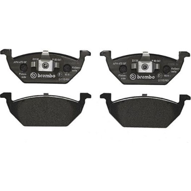 BREMBO Bremsklötze Xtra VA P 85 041X BREMBO Bremsklötze Xtra VA P 85 041X