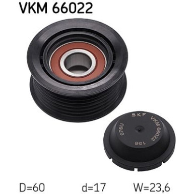 Spannrolle Multi-V VKM 66022