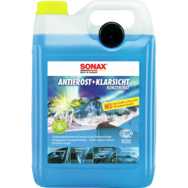 2 x Sonax AntiFrost & KlarSicht Citrusduft Konzentrat 5L AntiFrost+KlarSicht Konzentrat Citrus 03325050