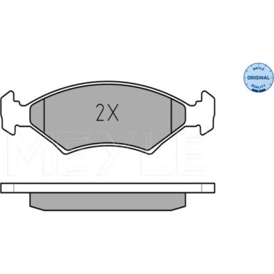 Bremsbelagsatz Ford P. Escort 252075318 Bremsbelagsatz Ford P. Escort 252075318
