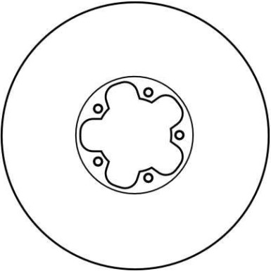 Bremsscheibe Ford P. Transit 00 DF4217 Bremsscheibe Ford P. Transit 00 DF4217