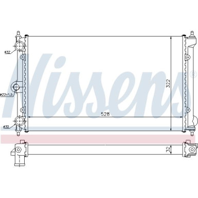 Wasserkühler PKW 651731 Wasserkühler PKW 651731