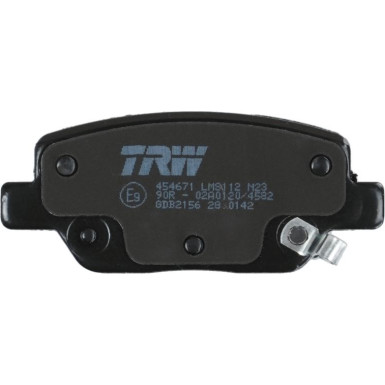Bremsklötze HA FIAT Tipo 15 GDB2156
