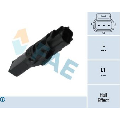FAE Drehzahlsensor, Schaltgetriebe 79340 FAE Drehzahlsensor, Schaltgetriebe 79340