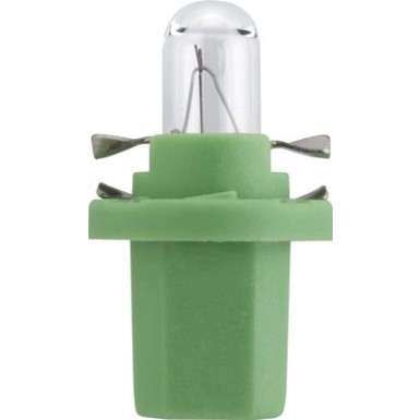 BAX B8.5d Green 12V.2Watt 12604CP