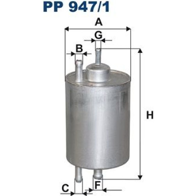 FILTRON Kraftstofffilter PP 947/1