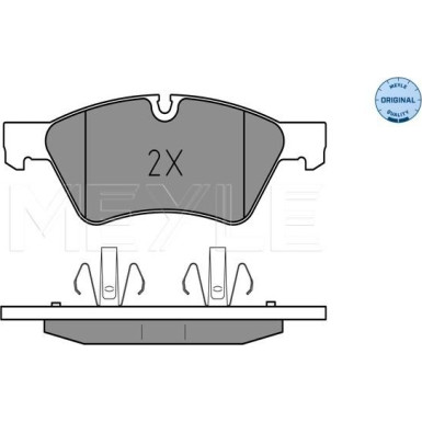 Bremsbelagsatz Db P. W164 Ml/X164 252392221