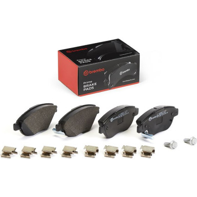 BREMBO Bremsklötze VA OPEL Corsa 1.3 CDTI 03 PRIME LINE P 23 153