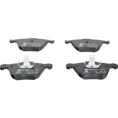 Bremsbelagsatz Volvo P. S60 10-/S80 06-/V60 10-/V70 07-/Xc70 07 13.0460-7243.2 Bremsbelagsatz Volvo P. S60 10-/S80 06-/V60 10-/V70 07-/Xc70 07 13.0460-7243.2