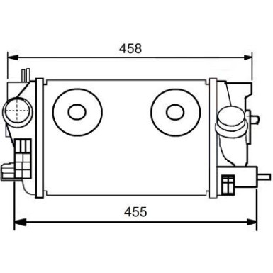 Ladeluftkühler NRF30549 Ladeluftkühler NRF30549