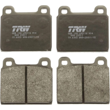 Bremsklötze VA FORD,OPEL,MERCEDES,VW 54 COTEC GDB100