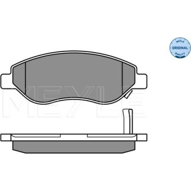 Bremsbelagsatz Opel P. Corsa D 1.7Cdti 06- Mit Sensor 025 245 5019/W Bremsbelagsatz Opel P. Corsa D 1.7Cdti 06- Mit Sensor 025 245 5019/W