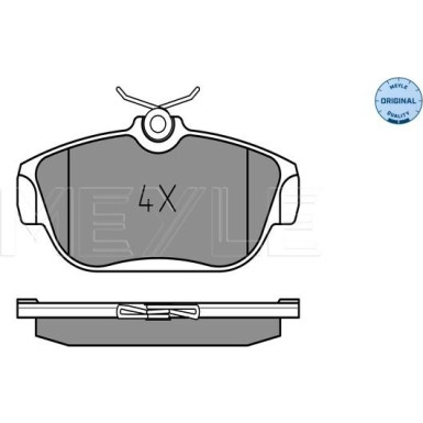 Bremsbelagsatz Volvo S. 940/960 025 201 6418 Bremsbelagsatz Volvo S. 940/960 025 201 6418