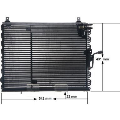 Kondensator, Klimaanlage AC 150 000S