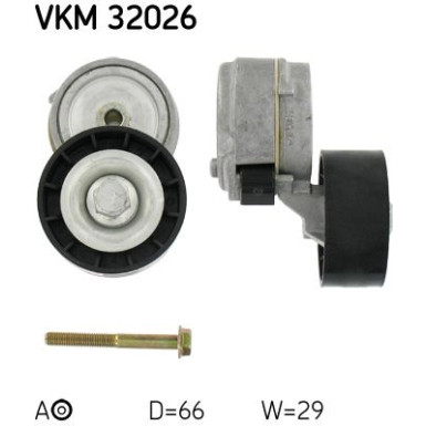 Spannrolle Multi-V VKM 32026 Spannrolle Multi-V VKM 32026