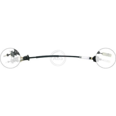 A.B.S. Kupplungsseil K25070 A.B.S. Kupplungsseil K25070