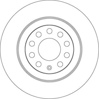 Bremsscheibe Vw T. A6 2.0-4.2 DF4434 Bremsscheibe Vw T. A6 2.0-4.2 DF4434
