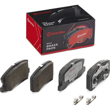 BREMBO Bremsklötze HA CHRYSLER,JEEP,CITROEN,LANCIA,DODGE XTRA LINE P 54 031X BREMBO Bremsklötze HA CHRYSLER,JEEP,CITROEN,LANCIA,DODGE XTRA LINE P 54 031X
