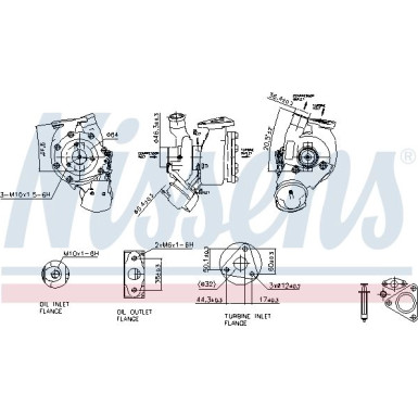 Nissens Turbo 93186 Nissens Turbo 93186