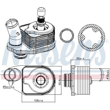 Ölkühler PKW 91101 Ölkühler PKW 91101
