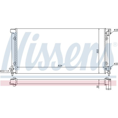 Wasserkühler PKW 651611 Wasserkühler PKW 651611