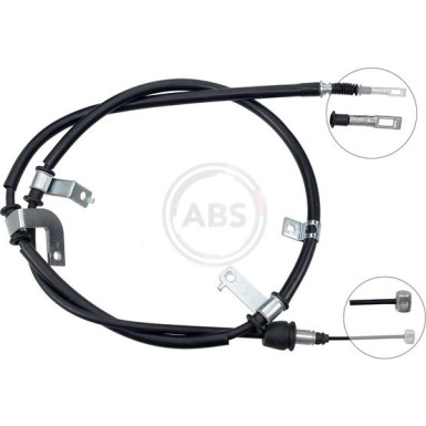 A.B.S. Handbremsseil Seilzug Festellbremse K12093