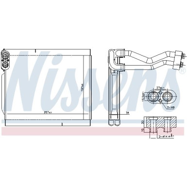 Verdampfer PKW Hyundai I20 08 92380