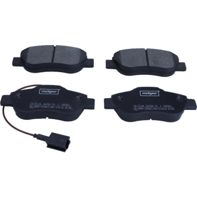 Bremsbelagsatz Fiat S. 500 07- 1.3D/Ka 09- 1.3Tdci 19-3144 Bremsbelagsatz Fiat S. 500 07- 1.3D/Ka 09- 1.3Tdci 19-3144