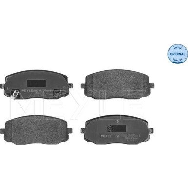 Bremsbelagsatz Kia P. Picanto 04- Mit Sensor MEYLE-ORIGINAL: True to OE 025 242 7516/W