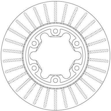 83 481 158 Bremsscheibe VA DF6630