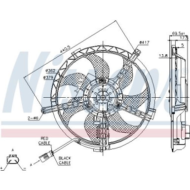 Kühlerlüfter PKW 85632 Kühlerlüfter PKW 85632