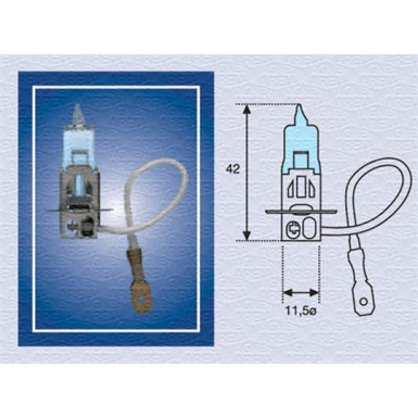 MAGNETI MARELLI Birne 002604100000 BLUE LIGHT