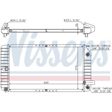 Wasserkühler PKW 609191