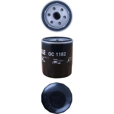 MAHLE Ölfilter OC 1182 MAHLE Ölfilter OC 1182